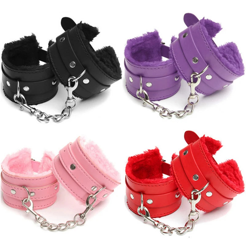 Handcuffs/Toys for Intimate Bedroom Activities for Couples/Women/Men Sexy Toys