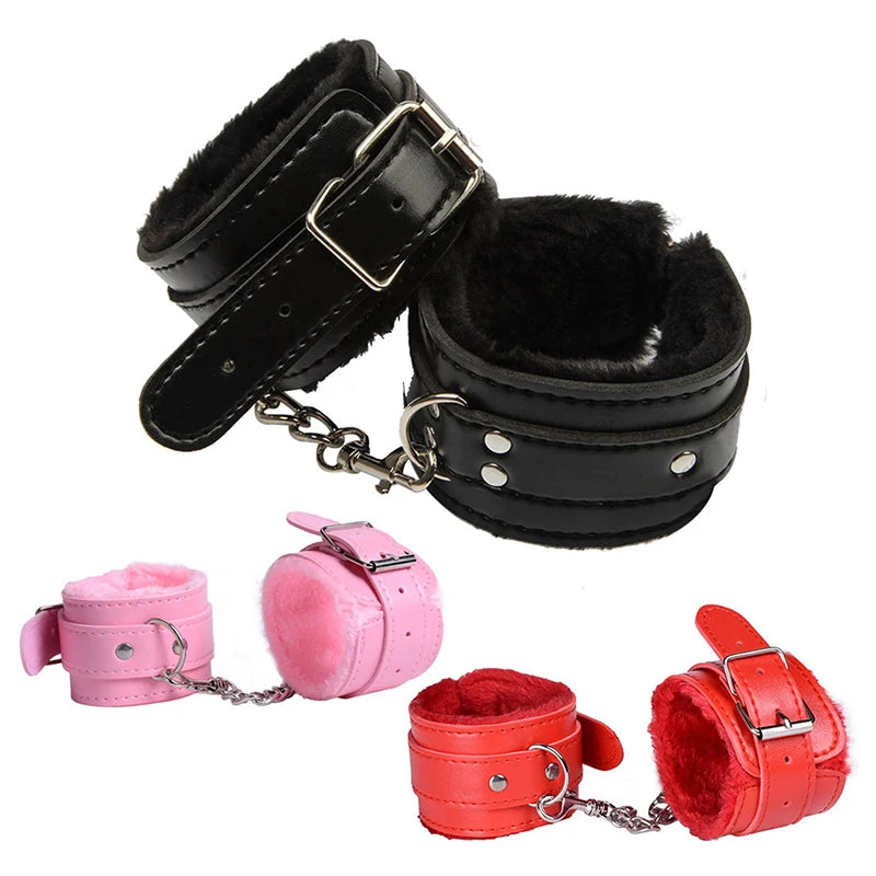 Handcuffs/Toys for Intimate Bedroom Activities for Couples/Women/Men Sexy Toys