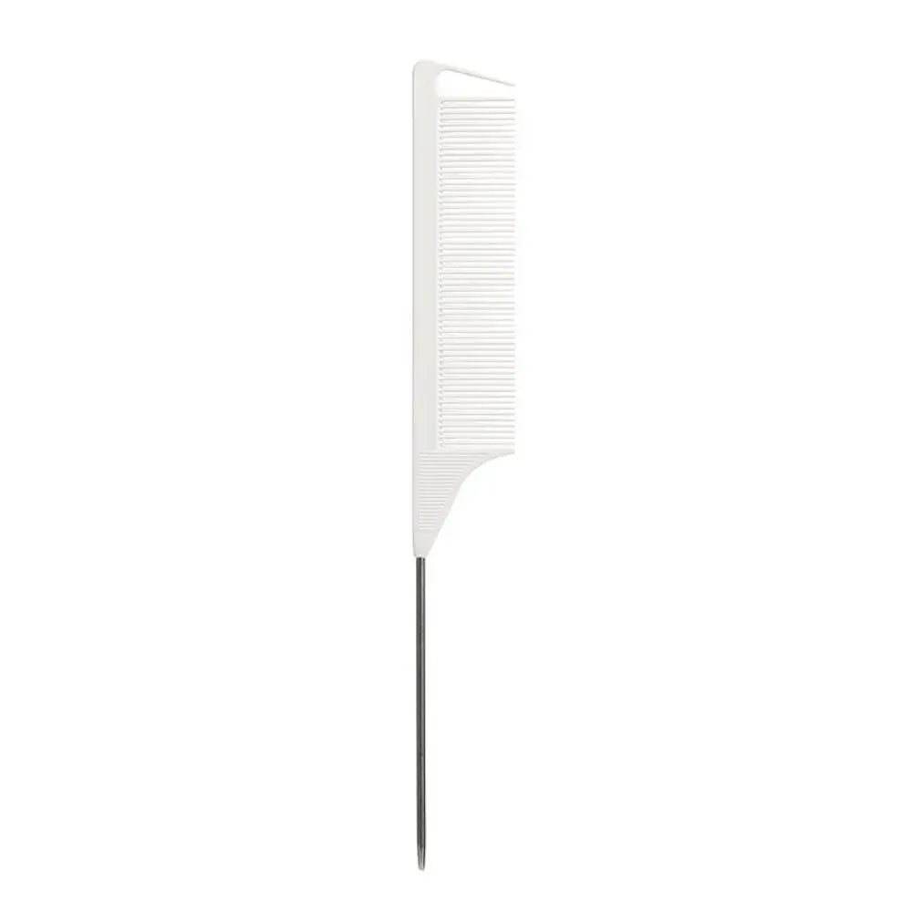 Anti-Static Steel Tip Tail Comb Professional Fine Tooth Hair Styling Tool for Barbers Salon Quality Barber Accessories