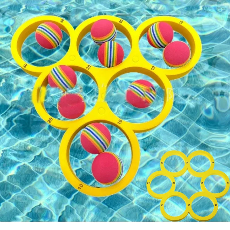 Pool Toy for kids/adults, circle pong, floating pool toy, pool party, pool games, summer fun