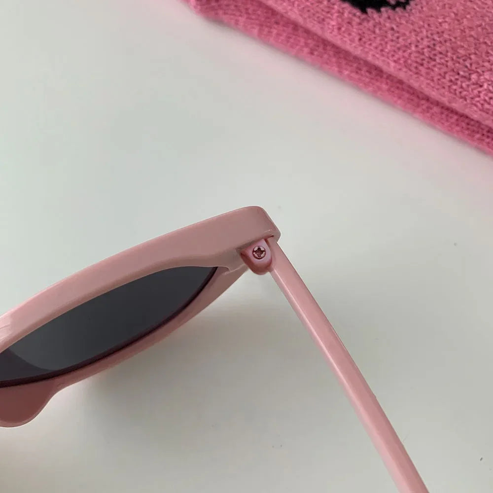 Pink Women Cat Eye Sunglasses Retro Premium Sun Glasses Men Sun Protection Fashion Eyewear Luxury Design Uv400 משקפי שמש