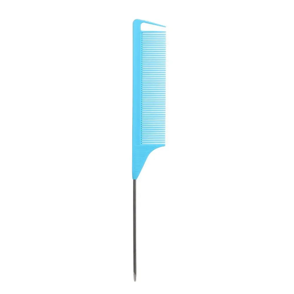 Anti-Static Steel Tip Tail Comb Professional Fine Tooth Hair Styling Tool for Barbers Salon Quality Barber Accessories