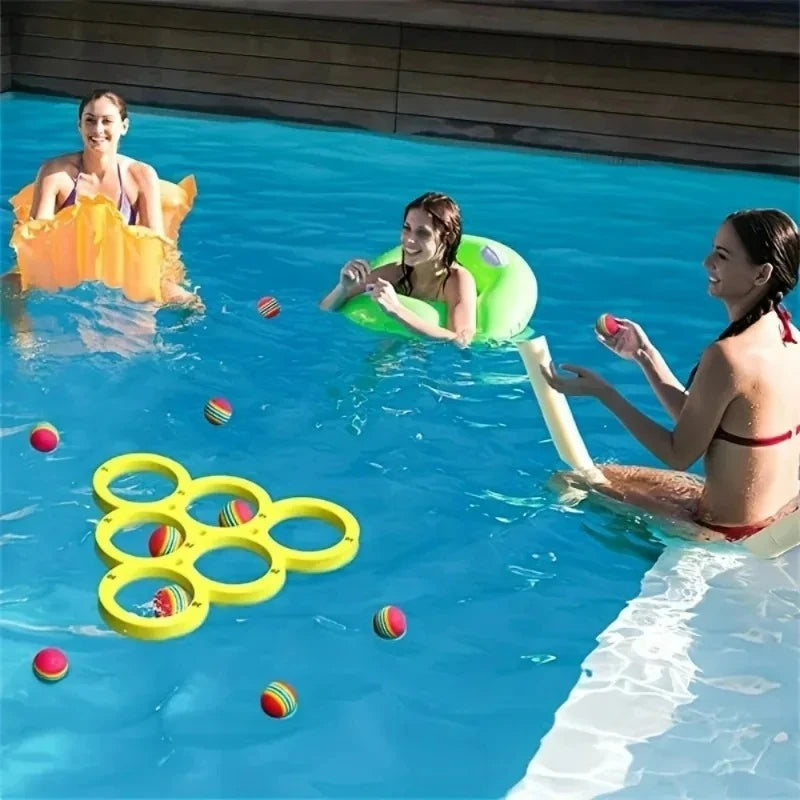 Pool Toy for kids/adults, circle pong, floating pool toy, pool party, pool games, summer fun