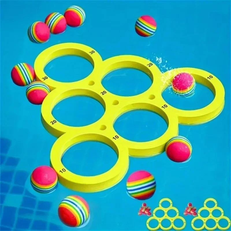Pool Toy for kids/adults, circle pong, floating pool toy, pool party, pool games, summer fun