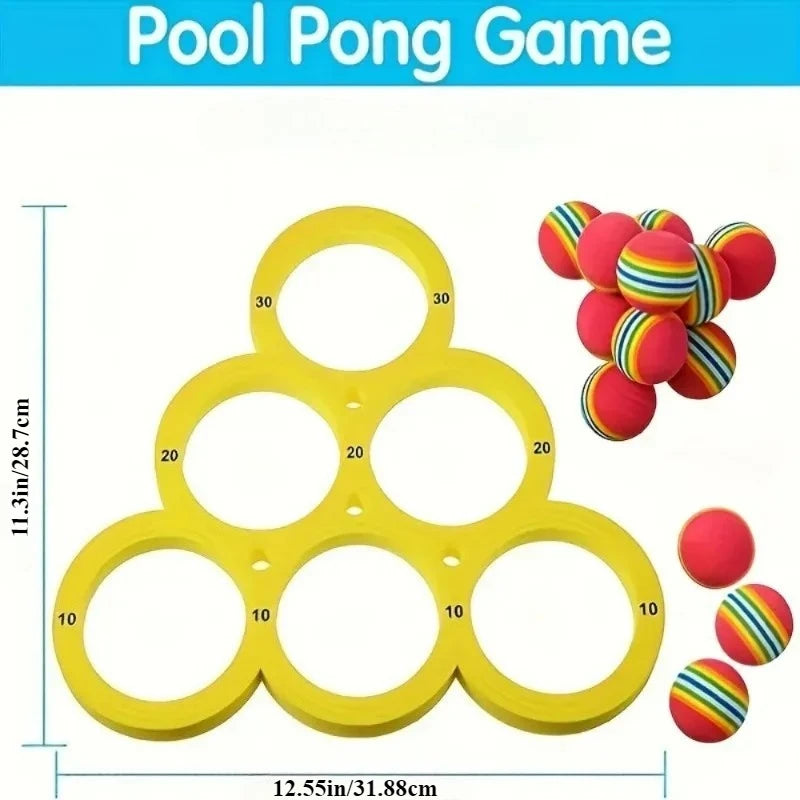 Pool Toy for kids/adults, circle pong, floating pool toy, pool party, pool games, summer fun