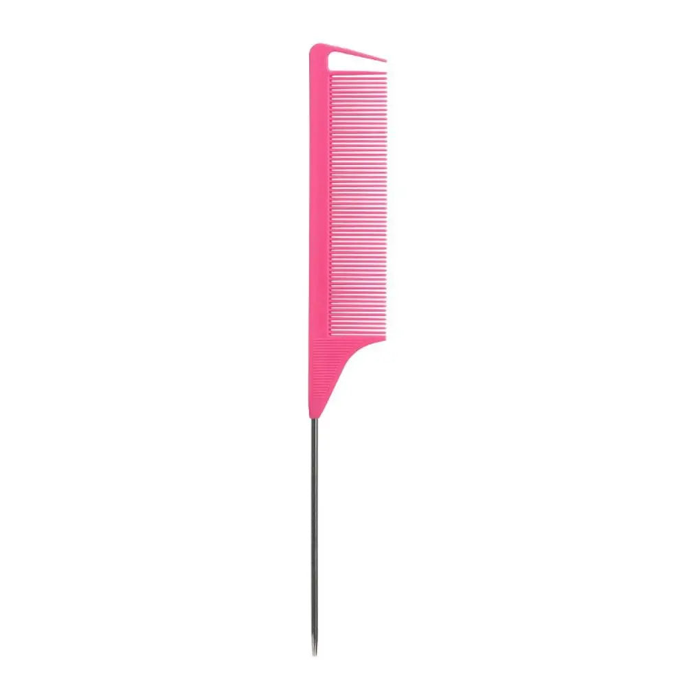 Anti-Static Steel Tip Tail Comb Professional Fine Tooth Hair Styling Tool for Barbers Salon Quality Barber Accessories